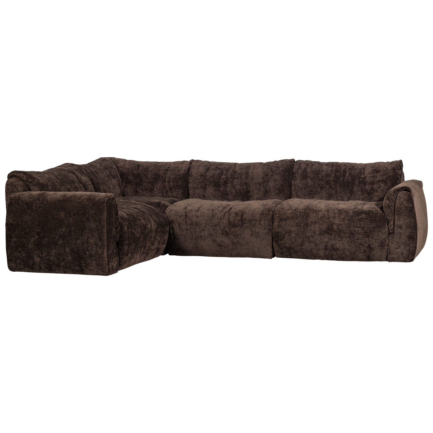 BAGGY ECKBANK LINKS 3D DUNKELBRAUN 377528-DB