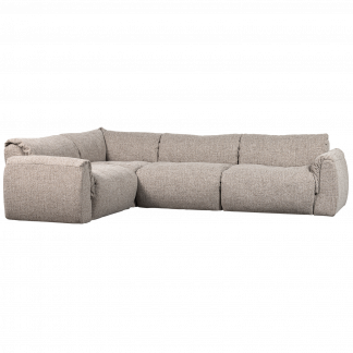 BAGGY ECKBANK LINKS WEBSTOFF NATUR MELANGE 377528-NM