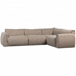 BAGGY ECKBANK RECHTS WEBSTOFF BRAUN MELANGE 377529-BM