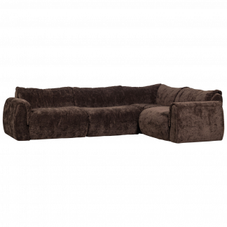 BAGGY ECKBANK RECHTS 3D CHENILLE DUNKELBRAUN 377529-DB