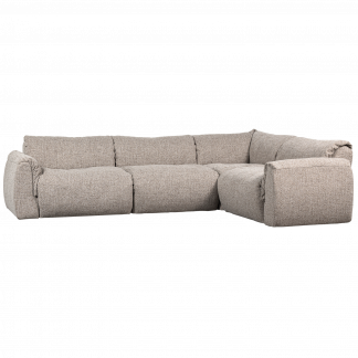 BAGGY ECKBANK RECHTS WEBSTOFF NATUR MELANGE 377529-NM