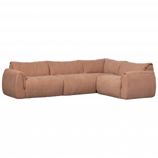 BAGGY ECKBANK RIGHT GEWEBTE CHENILLE ALTROSA 377529-OP