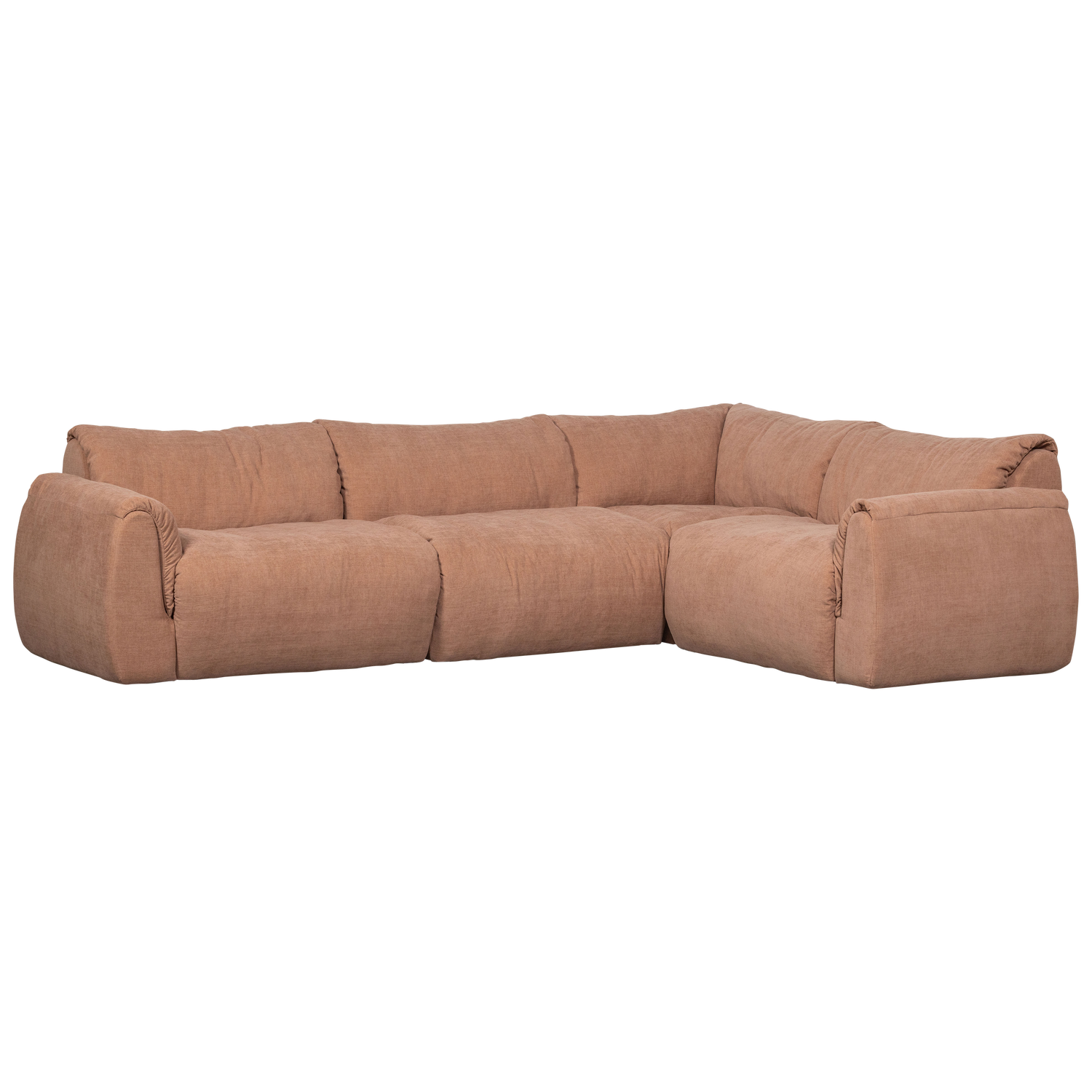 BAGGY ECKBANK RIGHT GEWEBTE CHENILLE ALTROSA 377529-OP
