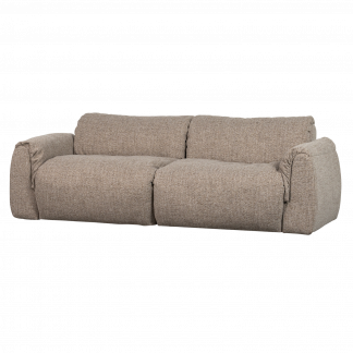 BAGGY 2-SITZER RECHTS WEBSTOFF BRAUN MELANGE 377530-BM
