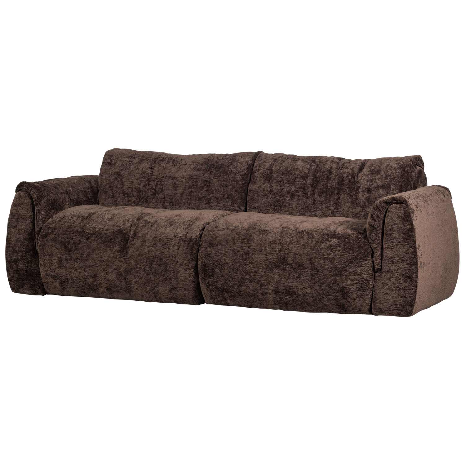 BAGGY 2-SITZER RECHTS 3D CHENILLE DUNKELBRAUN 377530-DB
