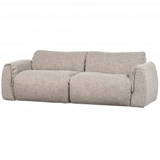 BAGGY 2-SITZER RECHTS WEBSTOFF NATUR MELANGE 377530-NM