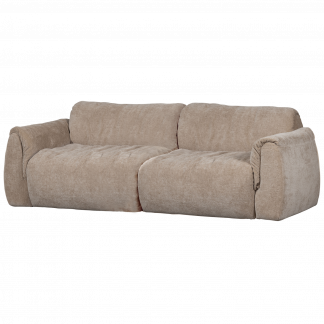 BAGGY 2-SITZER RECHTS 3D CHENILLE SAND 377530-SA