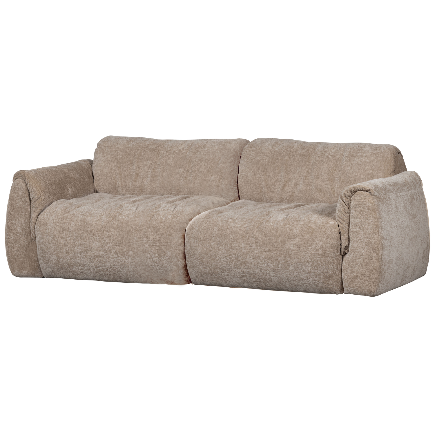 BAGGY 2-SITZER RECHTS 3D CHENILLE SAND 377530-SA