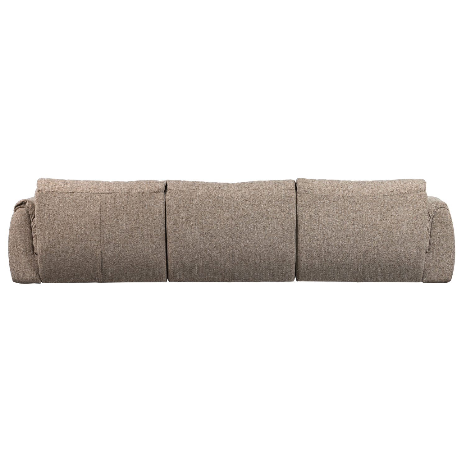 BAGGY 3-SITZER RECHTS WEBSTOFF BRAUN MELANGE 377531-BM – Bild 3