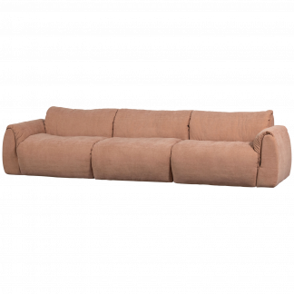 BAGGY 3-SITZER GEWEBTE CHENILLE ALTROSA 377531-OP
