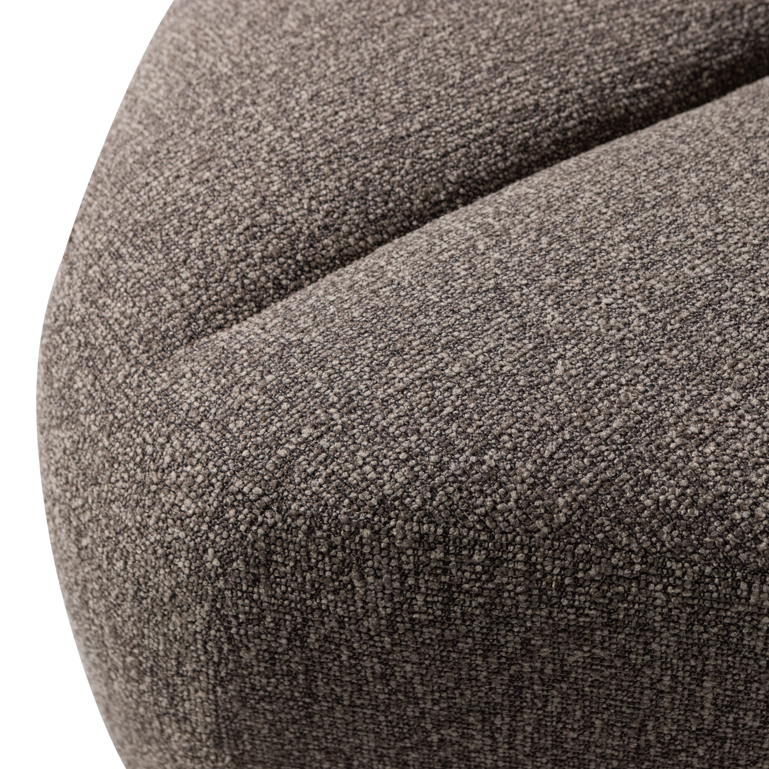 MOJO ESSBANK ECK MIT RUCKENLEHNE BOUCLE BRAUN MELANGE 377533-BM – Bild 7