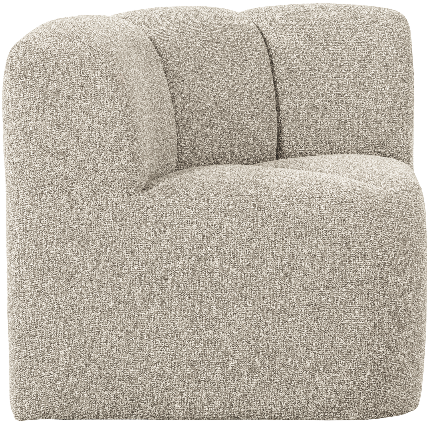 MOJO ESSBANK ECK MIT RUCKENLEHNE BOUCLE BEIGE MELANGE 377533-EM – Bild 3