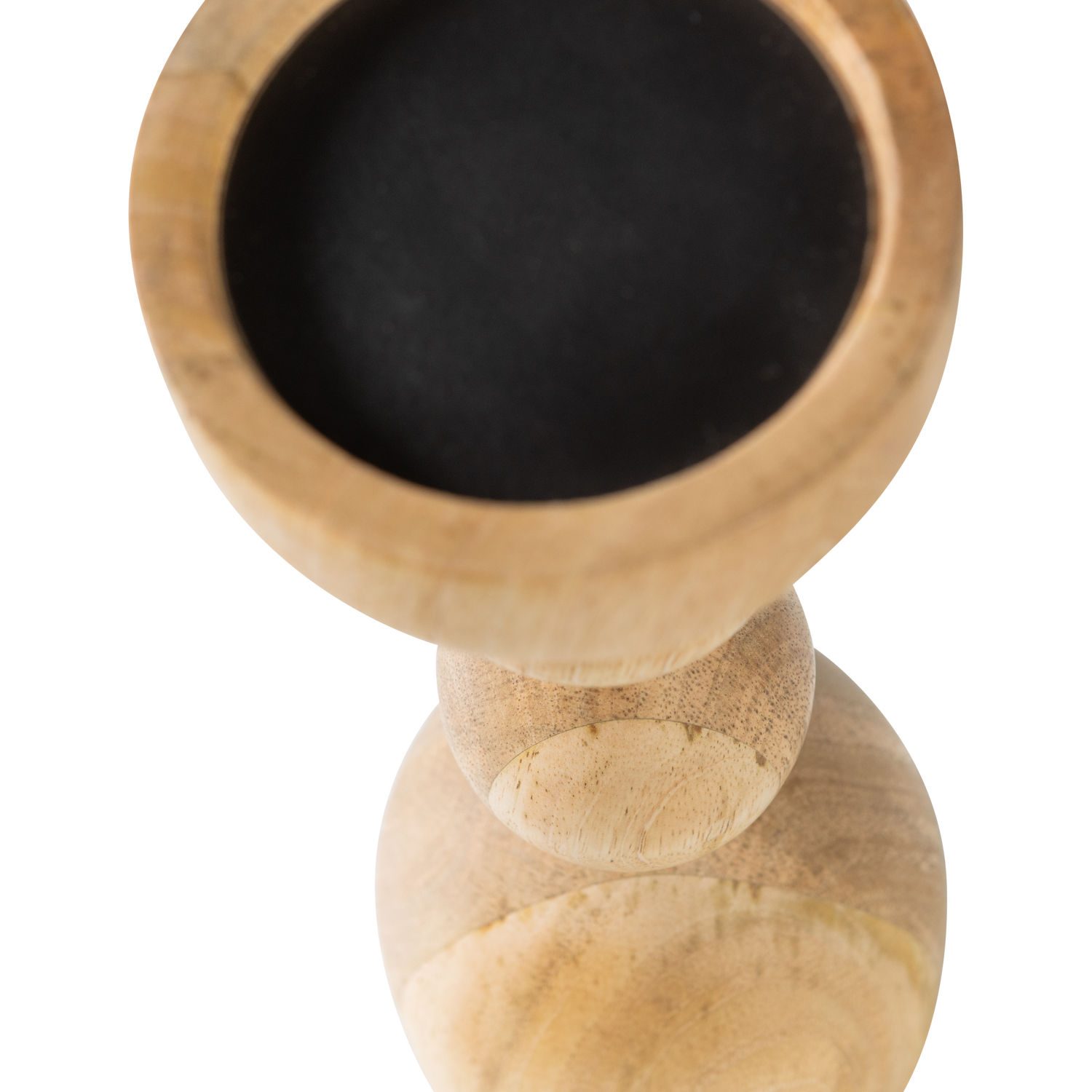 LISKE KERZENHALTER MANGO HOLZ NATUR 377542-N – Bild 5