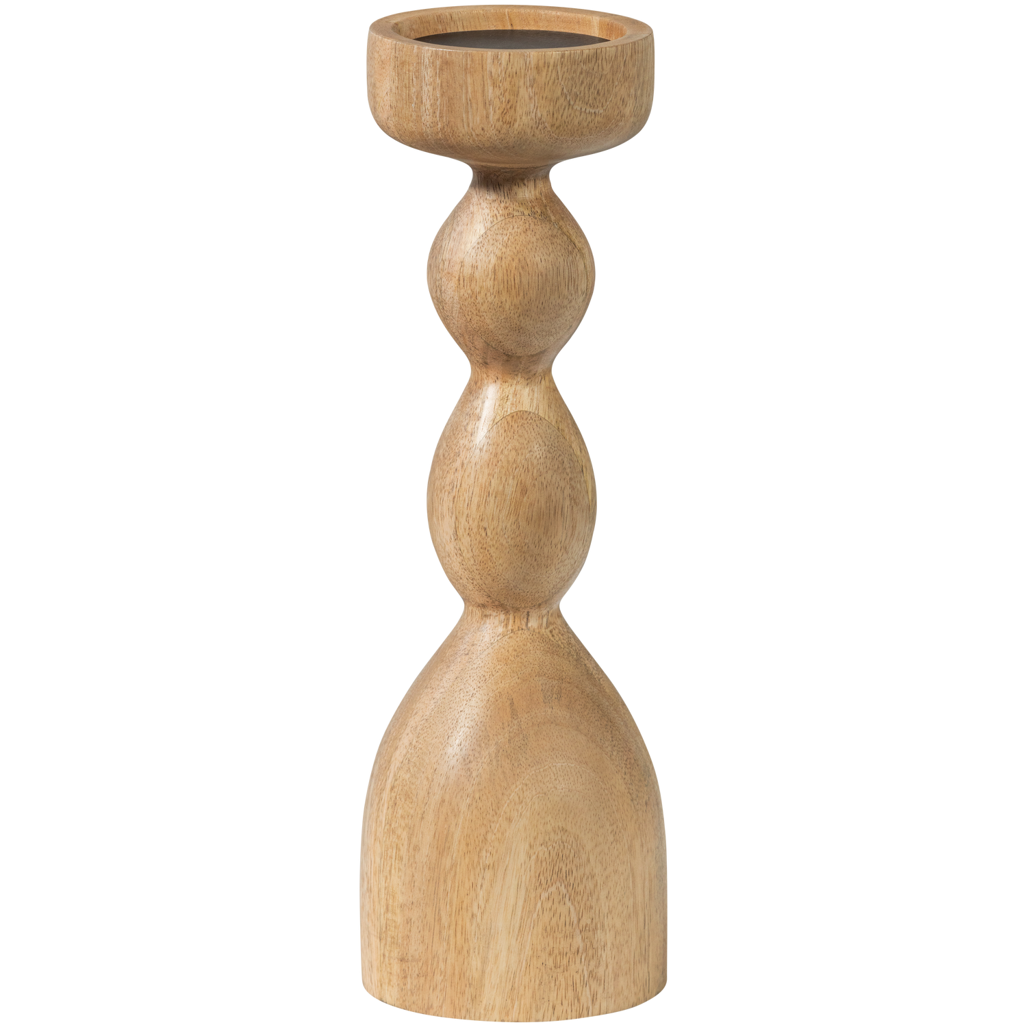 LISKE KERZENHALTER MANGO HOLZ NATUR 377542-N