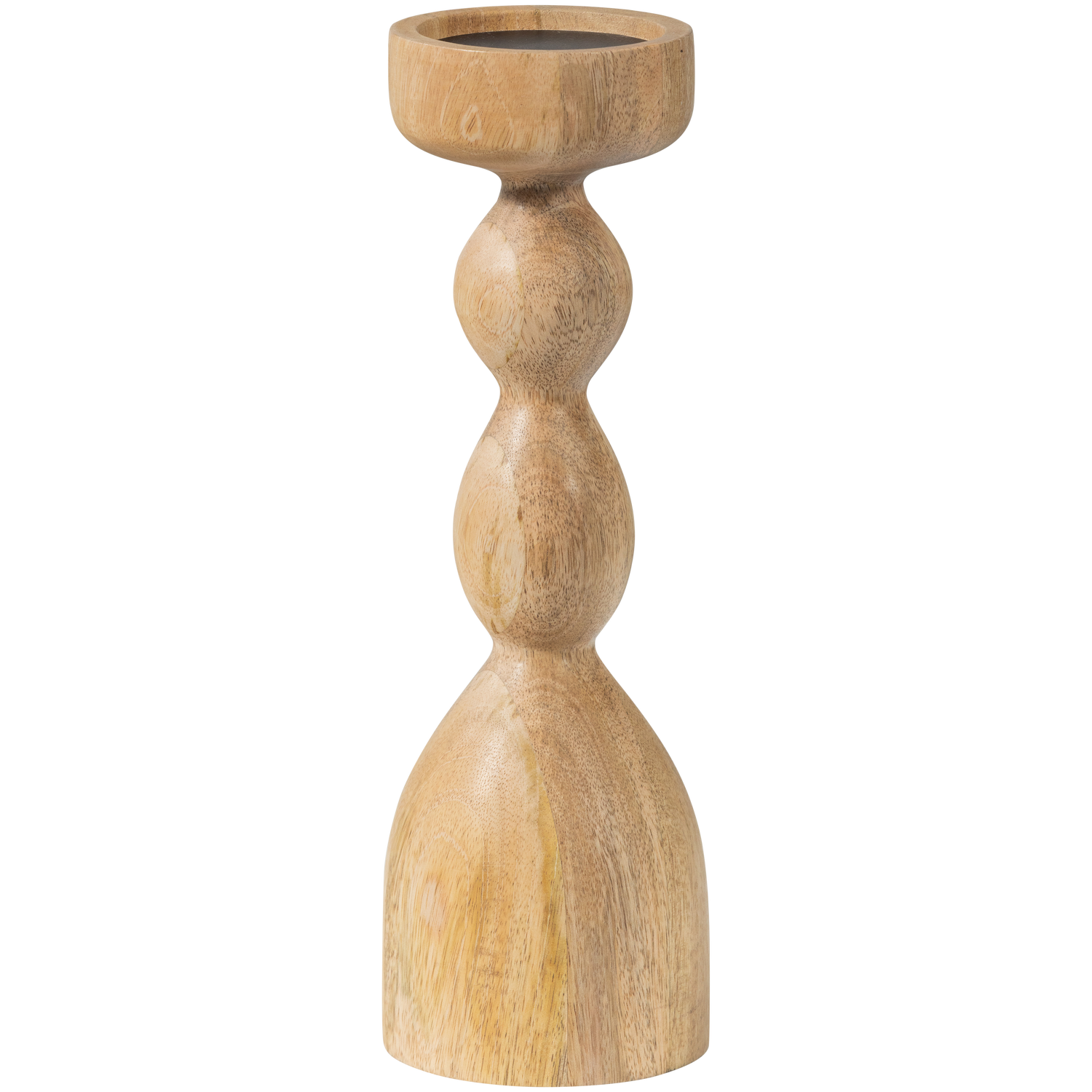 LISKE KERZENHALTER MANGO HOLZ NATUR 377542-N – Bild 4