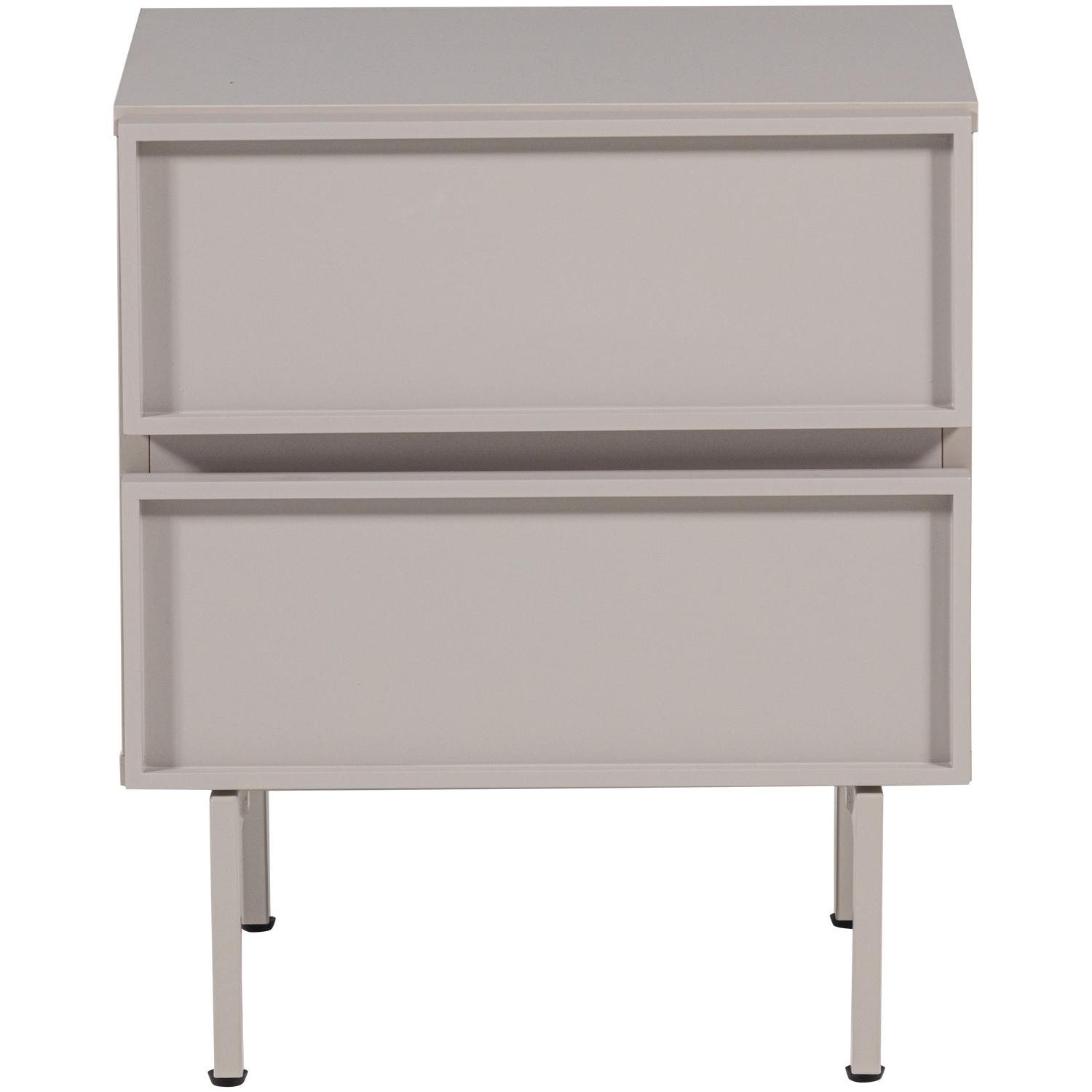 TOURS KOMMODE NACHTTISCH 2 SCHUBLADEN MELAMINE MDF SAND 377548-Z – Bild 4