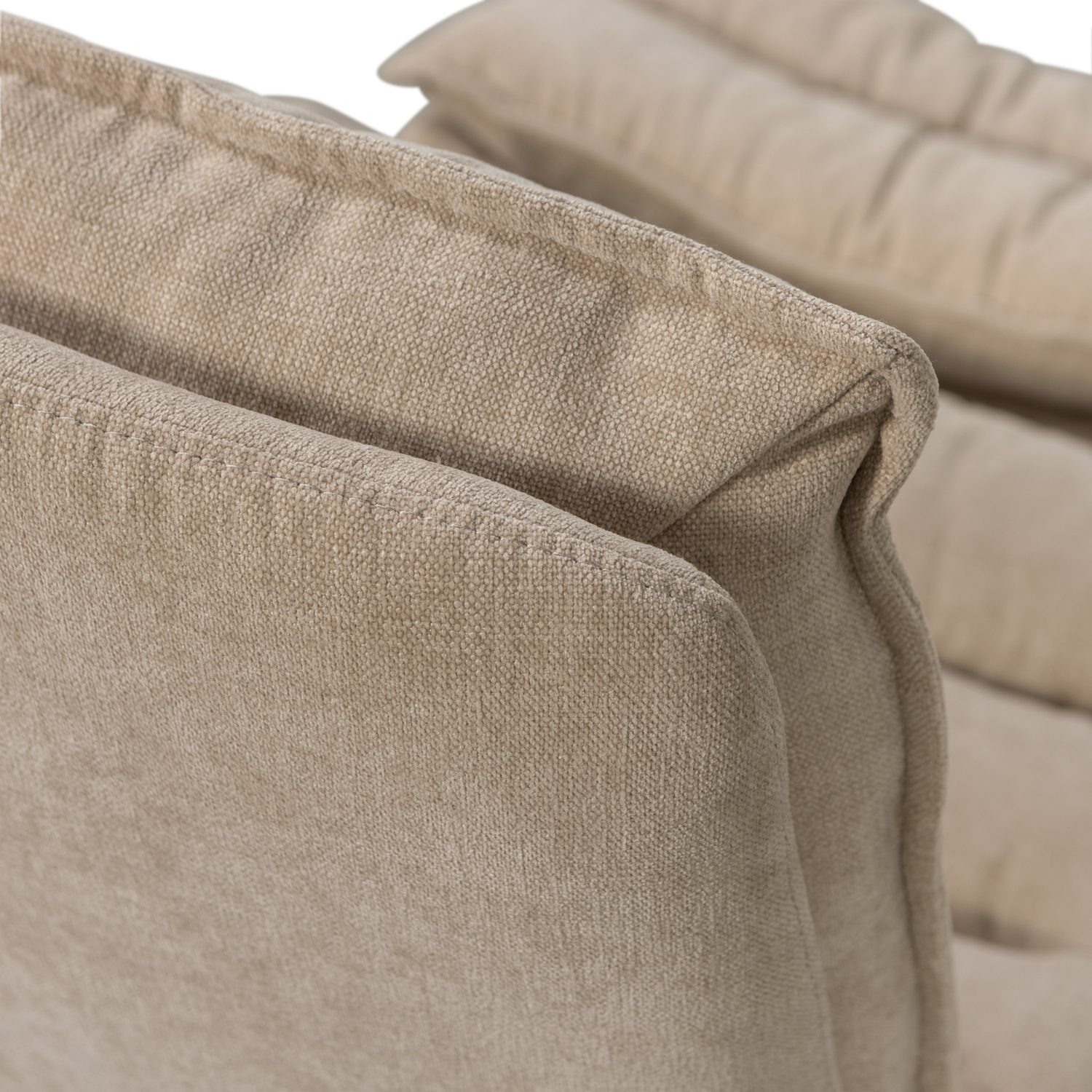 KUBE DREHSESSEL MIT HOCKER NATUR 377553-N – Bild 7
