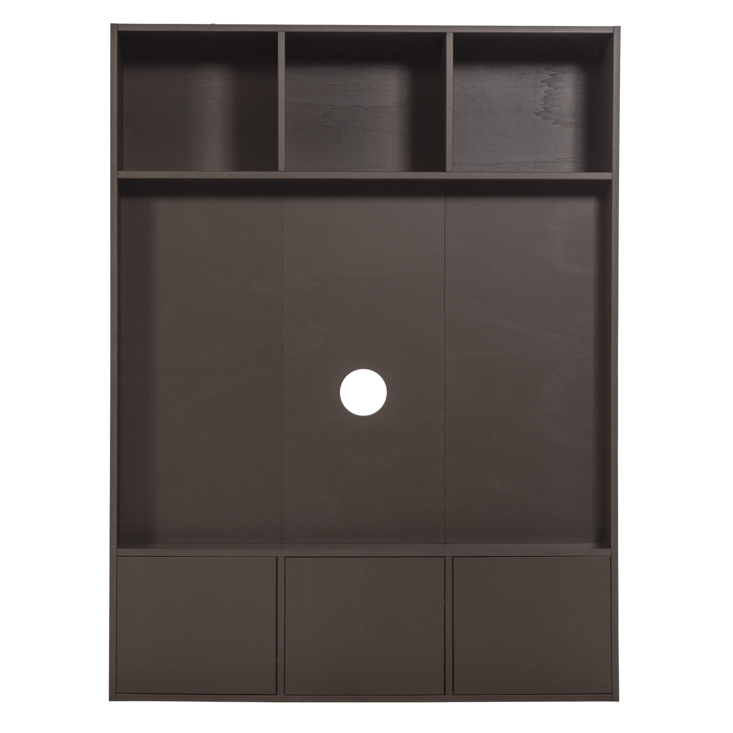 MEGGY TV ABLAGESCHRANK 160 CM KIEFER MITTELBRAUN [fsc] 377557-MI – Bild 3