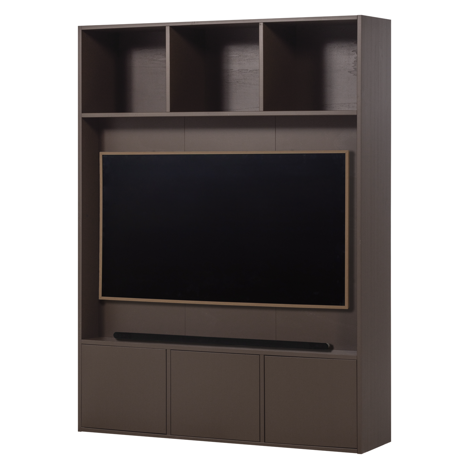 MEGGY TV ABLAGESCHRANK 160 CM KIEFER MITTELBRAUN [fsc] 377557-MI