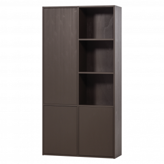 MEGGY ABLAGESCHRANK LINKS 108 CM KIEFER MITTELBRAUN [fsc] 377558-MI
