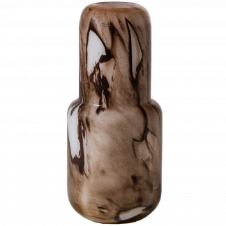 MONIKA HANDGEFORMTE VASE GLAS BRAUN 377574-B