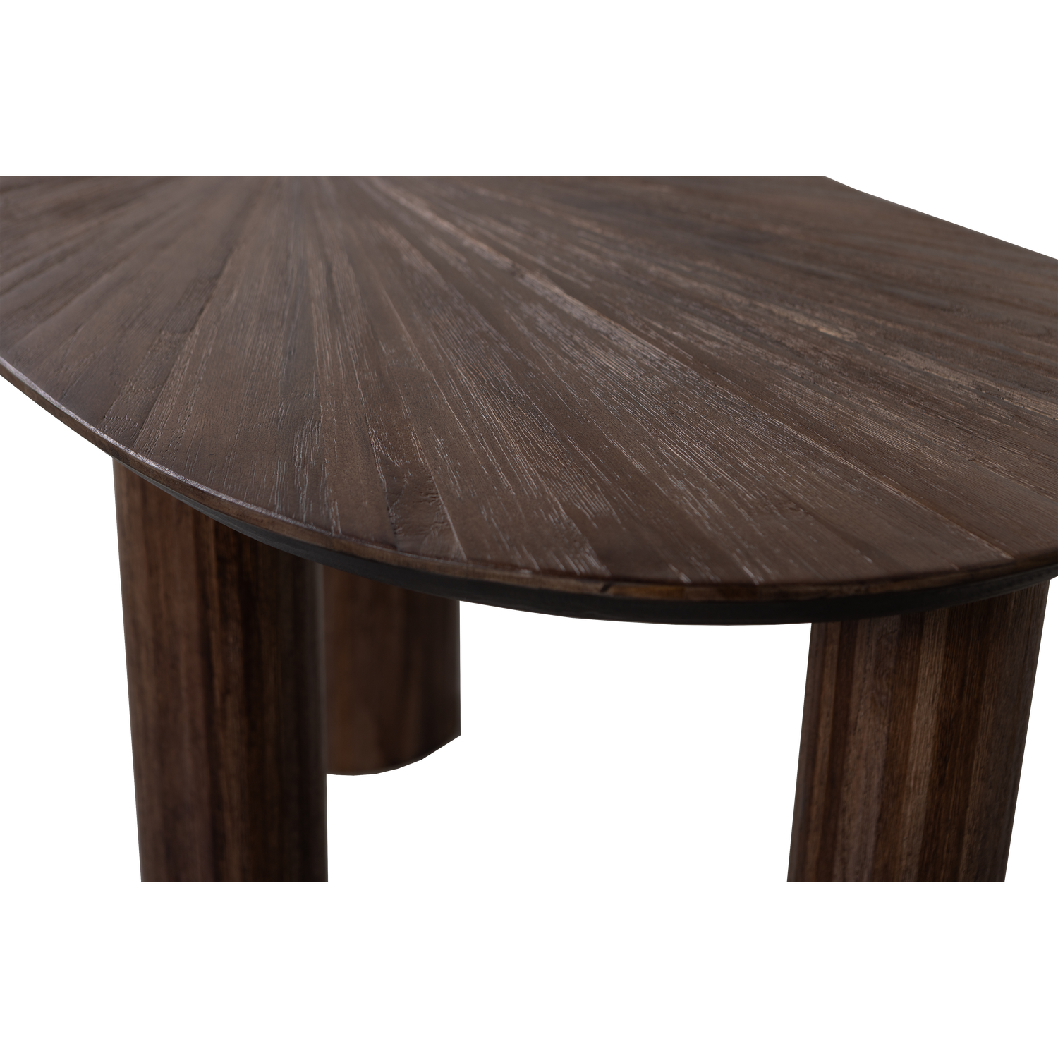 SUN ORGANIC BEISTELLTISCH SCHREIBTISCH TEAK BROWN 377583-B – Bild 8