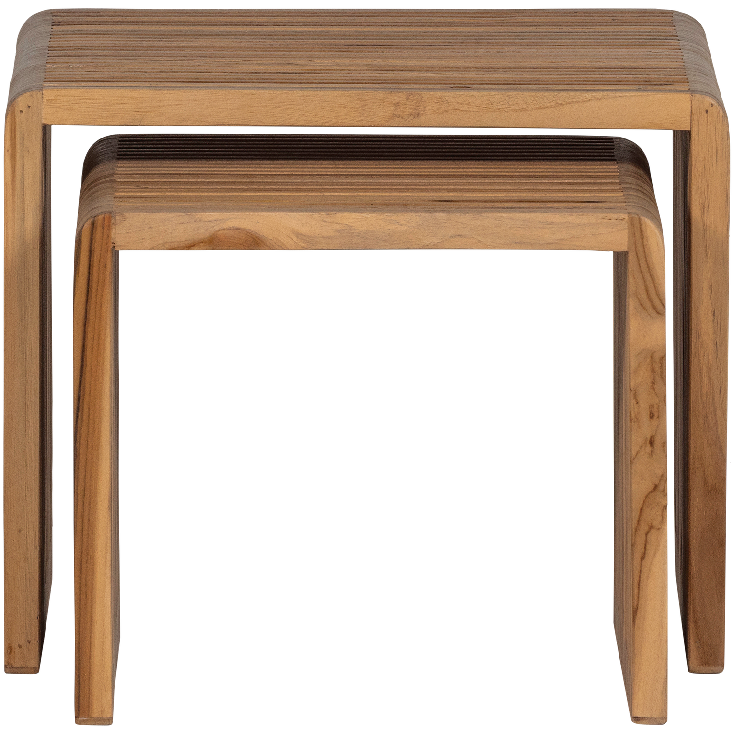 JASMIJN BEISTELLTISCH TEAK NATURAL - 2ER SET 377587-B – Bild 3