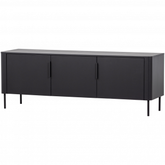 GUNNAR TV-MOBEL 154CM KIEFER MATTSCHWARZ [fsc] 377593-MZ