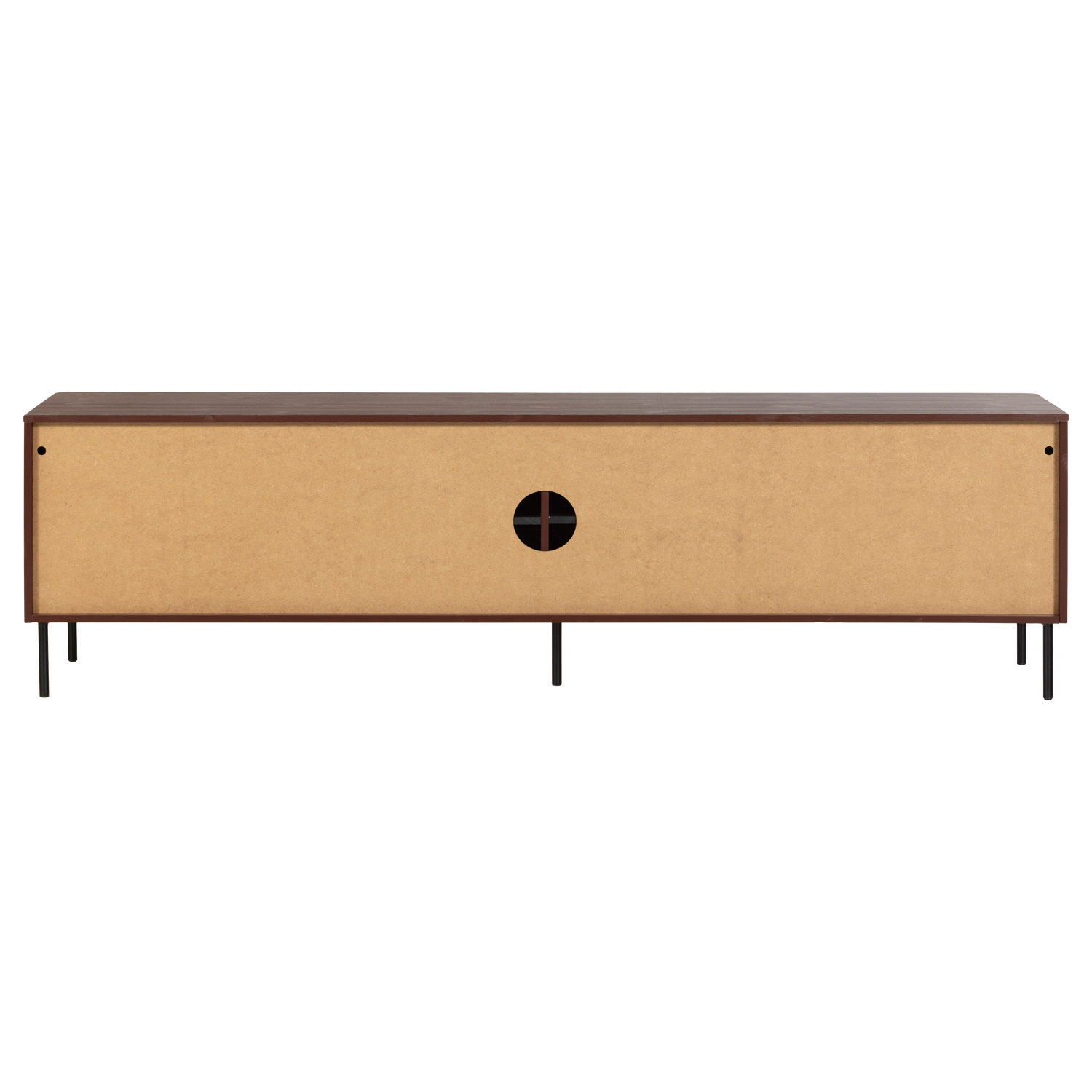 GUNNAR TV-MOBEL 200 CM KIEFER BORDEAUXROT [fsc] 377594-BR – Bild 7