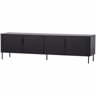 GUNNAR TV-MOBEL 200 CM KIEFER MATTSCHWARZ [fsc] 377594-MZ