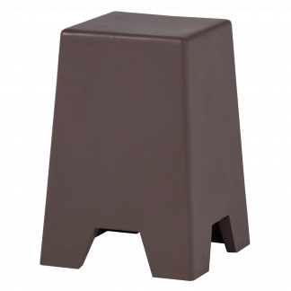ZINA BEISTELLTISCH HOCH BETONOPTIK NATURLICH BRAUN 377596-B