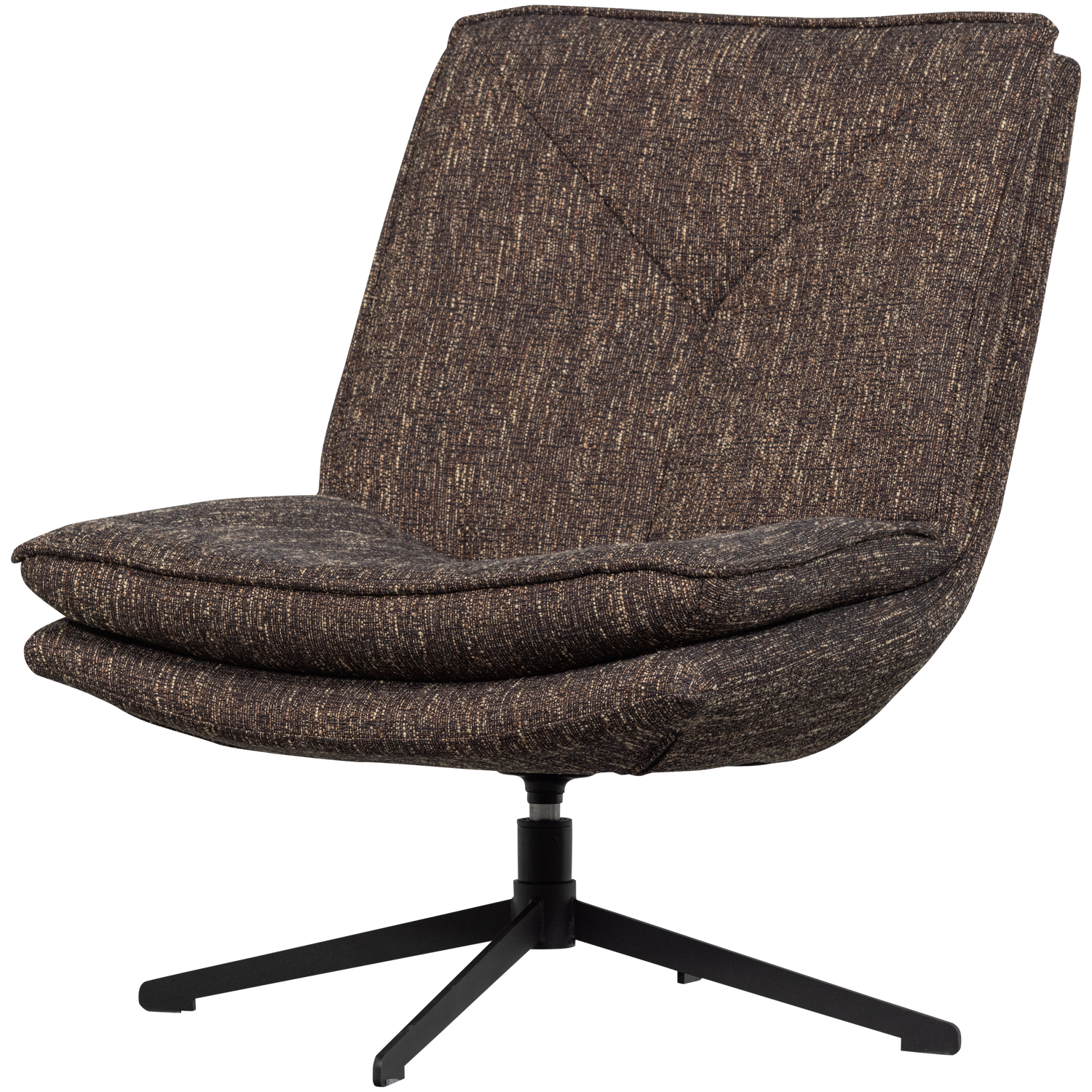 MILARO DREHSESSEL BRAUN MELANGE 377631-B