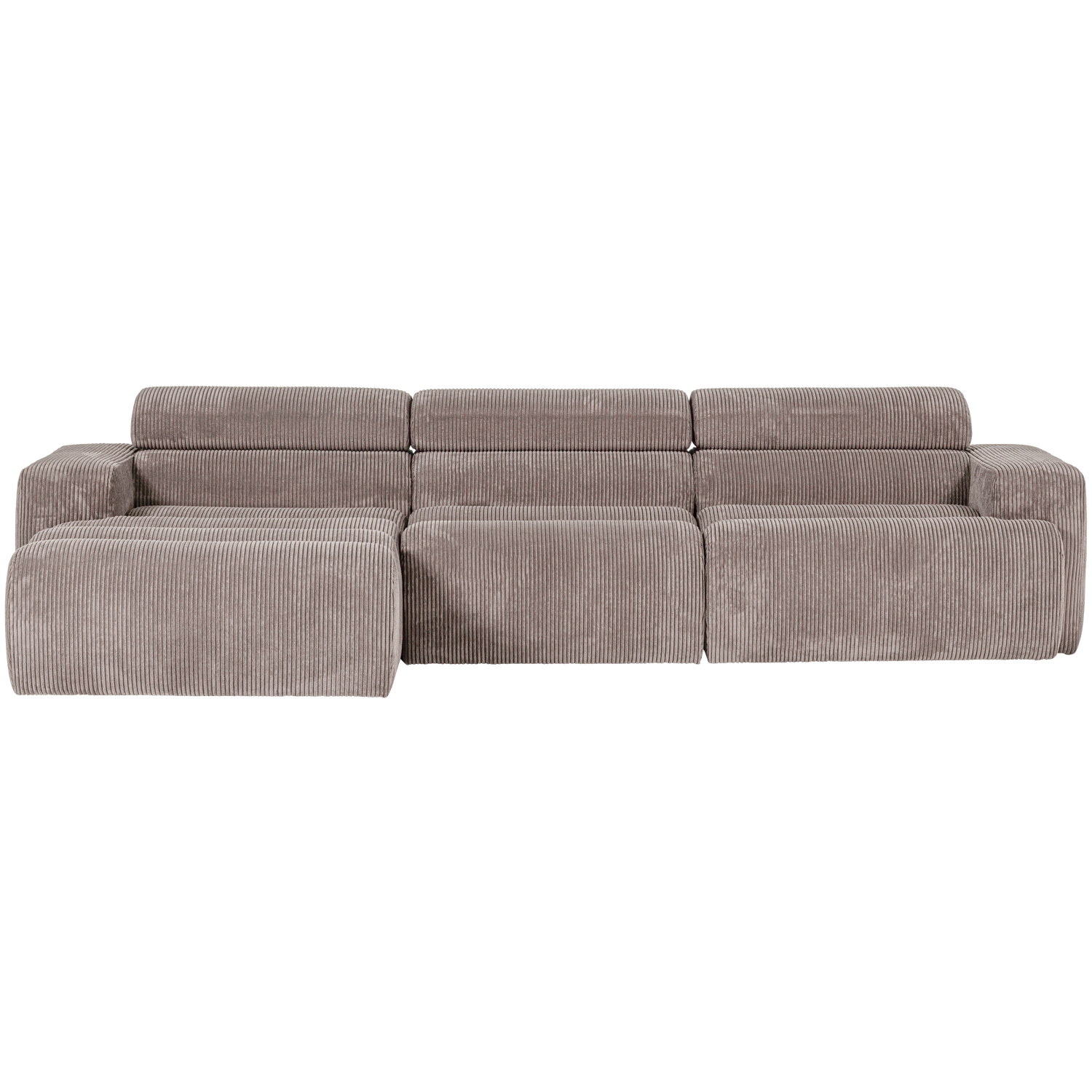 NOVI CHAISE LONGUE SOFA LINKS GERIPPTER SAND 377667-RZ – Bild 2