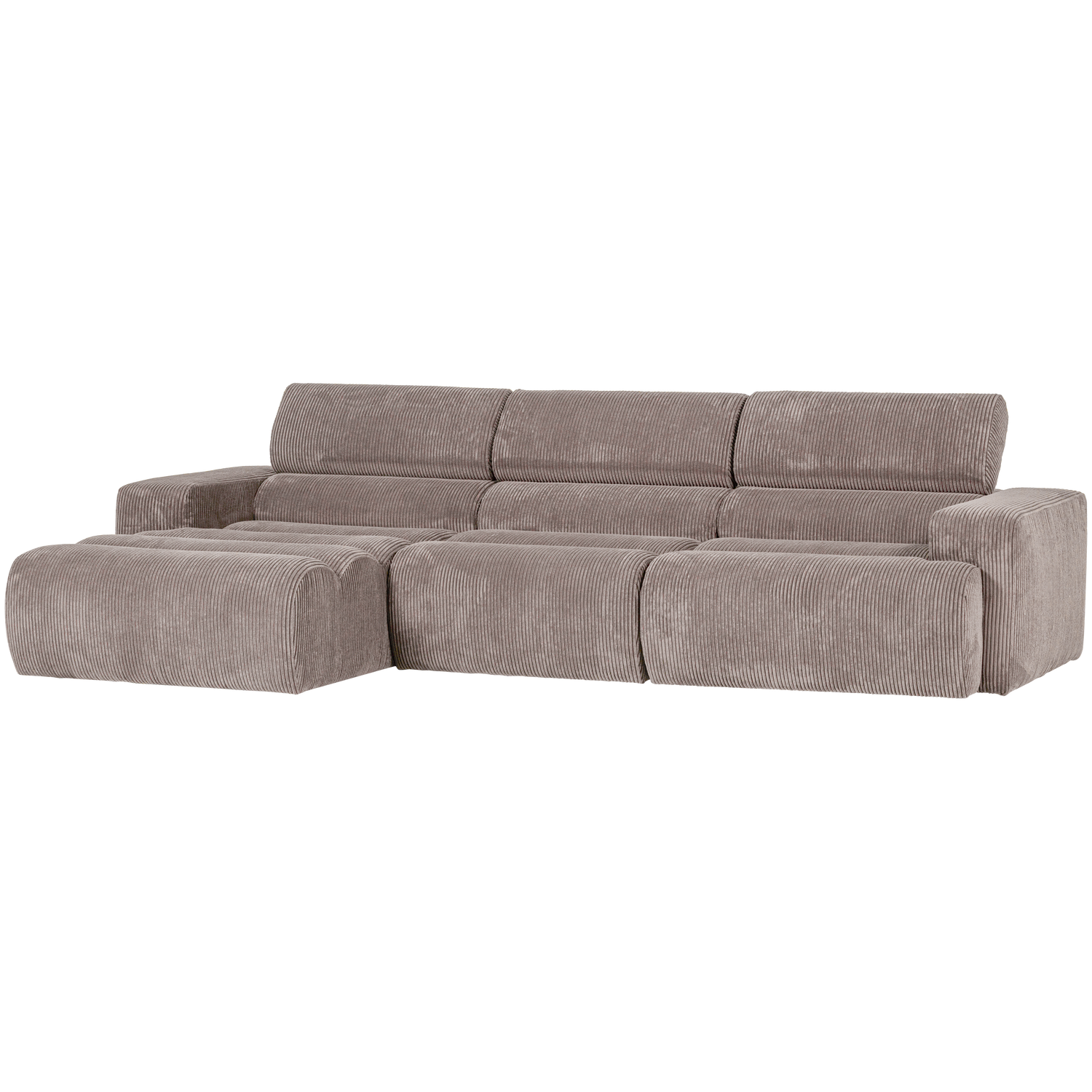 NOVI CHAISE LONGUE SOFA LINKS GERIPPTER SAND 377667-RZ – Bild 4