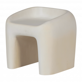NIVO GARDEN HOCKER VERSTARKTES FASERPOLYMER NATUR 377698-M