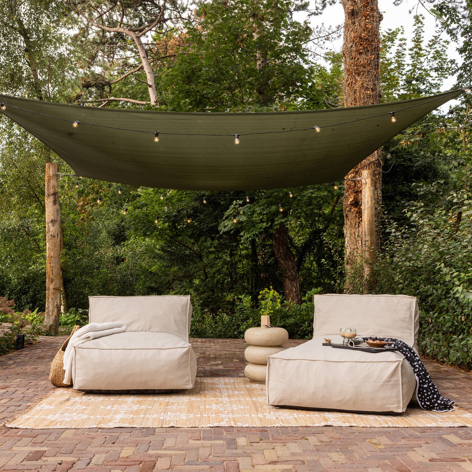 VELORA GARTEN LOUNGE SESSEL SAND 377710-Z – Bild 2