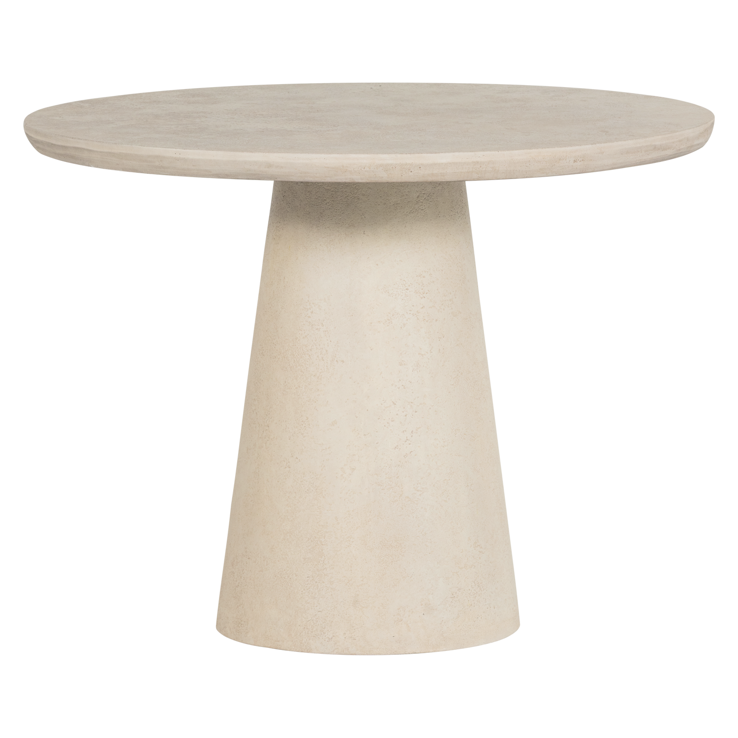KEVON GARTEN TISCH RUND O100 CM VERSTARKTES BETON NATUR 377718-N
