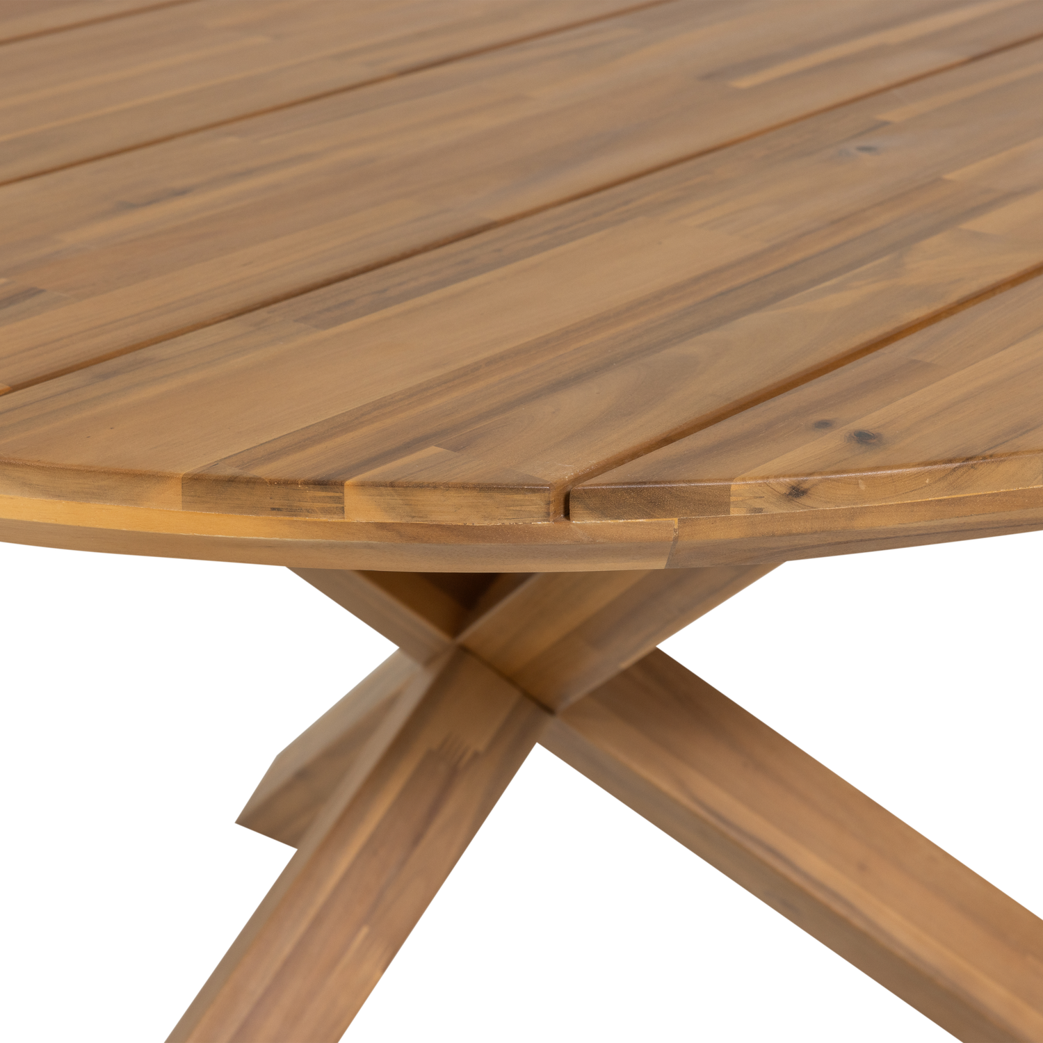 KIRO GARTENTISCH O135 CM AKAZIENHOLZ NATUR [fsc] 377738-N – Bild 4
