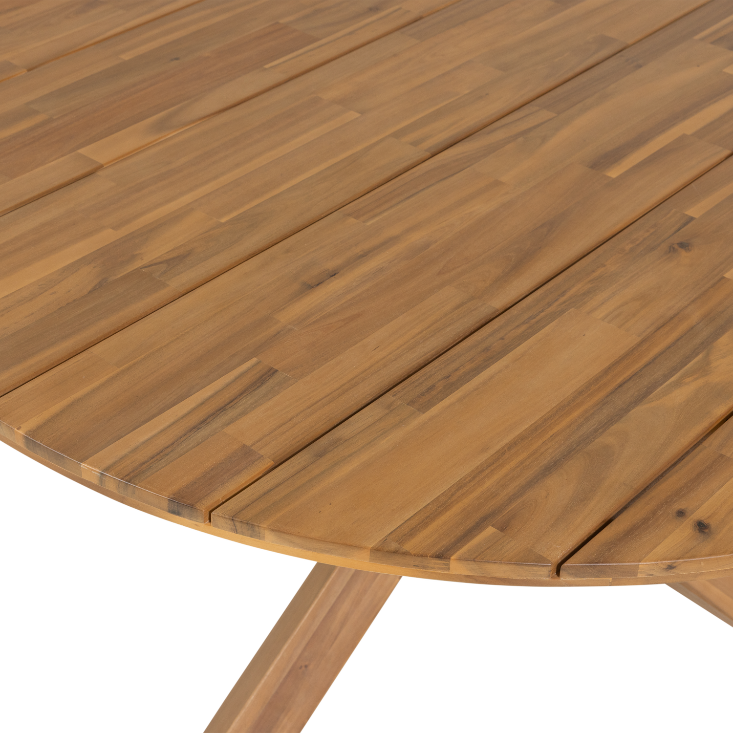 KIRO GARTENTISCH O135 CM AKAZIENHOLZ NATUR [fsc] 377738-N – Bild 5