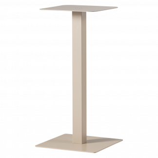 BISTRO BAR TISCH FUSS AUS VIERKANTROHR METALL DG 377745-DG