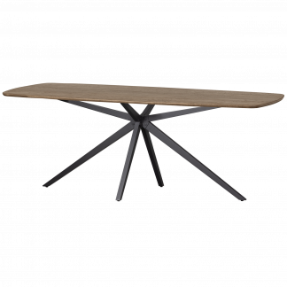 TABLO TISCH DANISCH OVAL DTL 220x100CM CASHMERE BROWN [fsc] 377749-CB