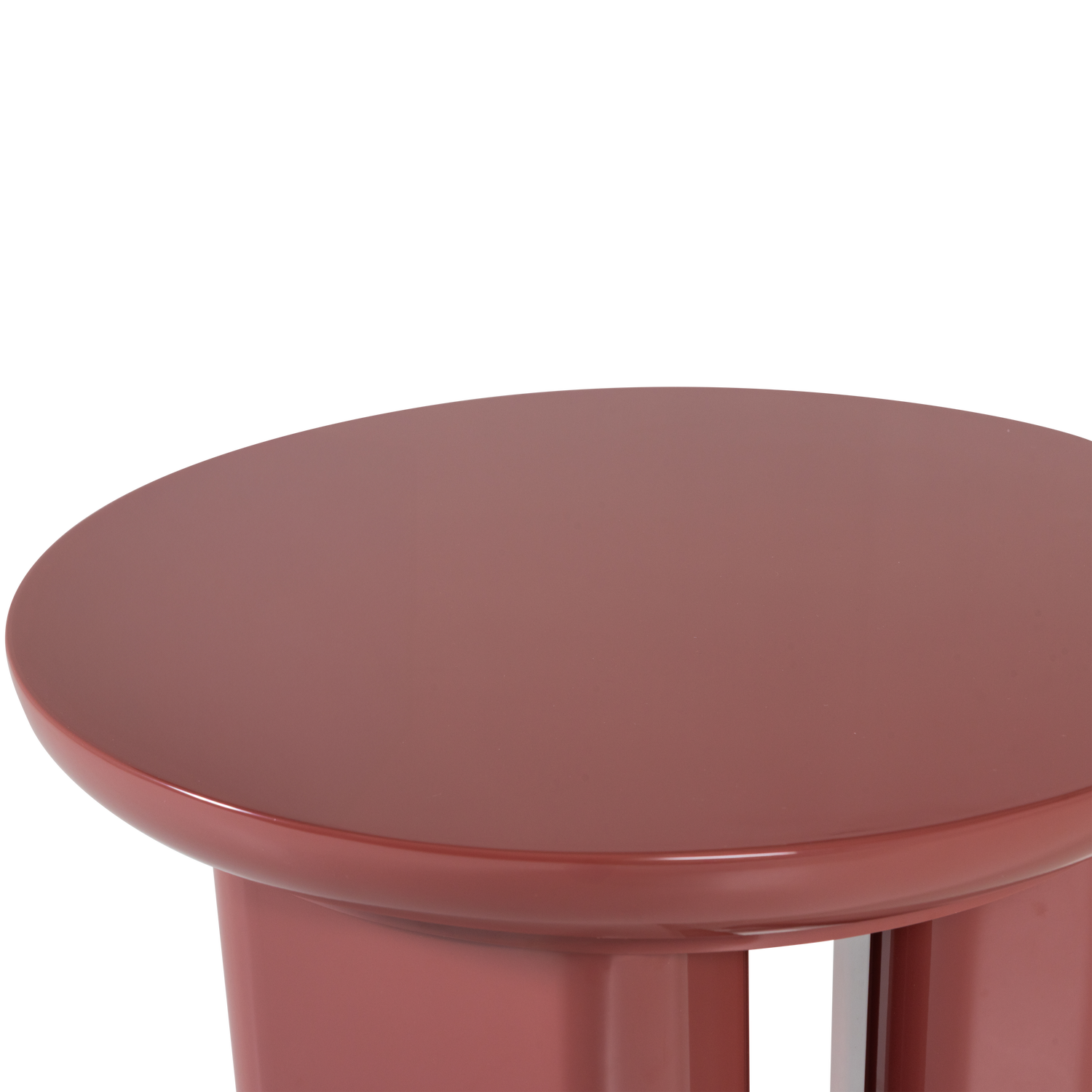 ORIVO BEISTELLTISCH HOLZ HOCHGLANZ ROT ROSA [fsc] 377764-O – Bild 4