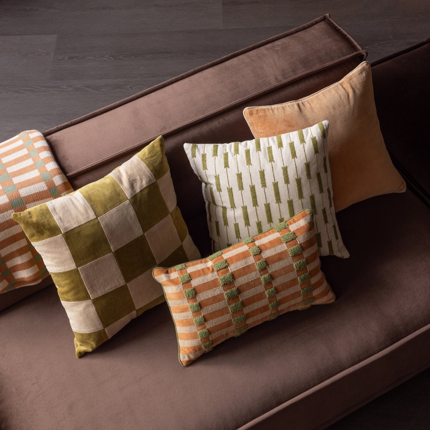 VOLA KISSIN VELVET GRUN ORANJE - 4ER SET 377780-G – Bild 3
