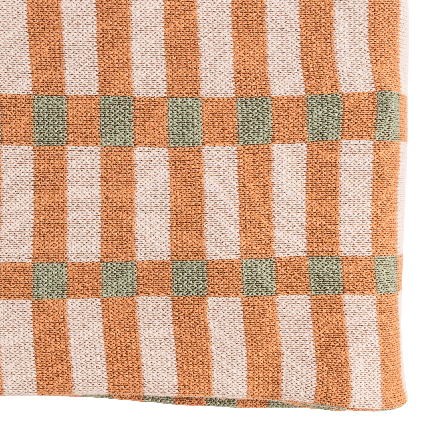 VOLA PLAID GRUN ORANJE 377782-G – Bild 4