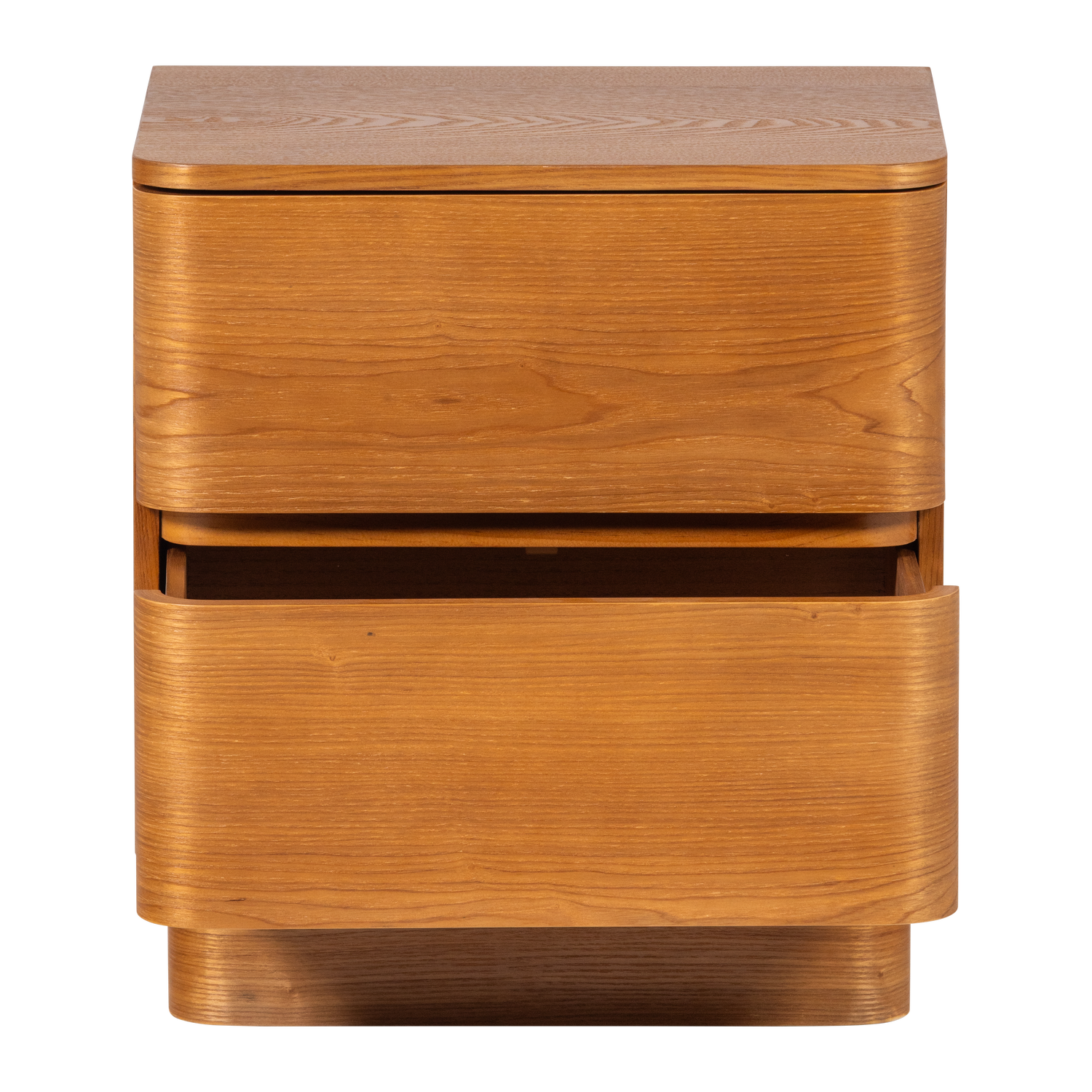 FEJO KOMMODE NACHTTISCH 2 SCHUBLADEN MDF BRAUN [fsc] 377787-B – Bild 5