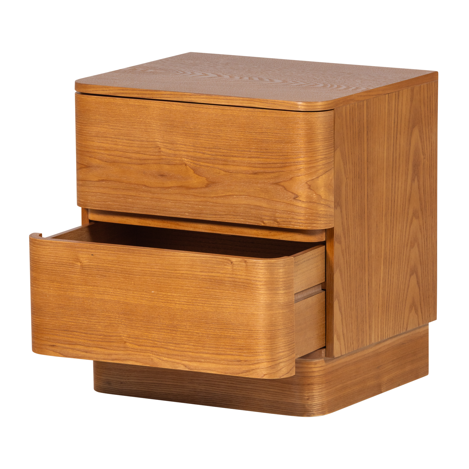 FEJO KOMMODE NACHTTISCH 2 SCHUBLADEN MDF BRAUN [fsc] 377787-B – Bild 6