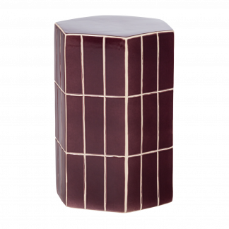 PLU DEKORATIVER BEISTELLTISCH 42X30X26 CM KERAMIK PAARS 377790-P