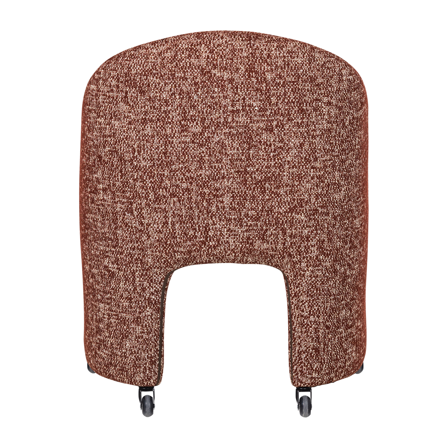 CORDO ESSZIMMERSTUHL MIT RADERN ROSTBRAUN MELANGE [fsc] 377800-R – Bild 5