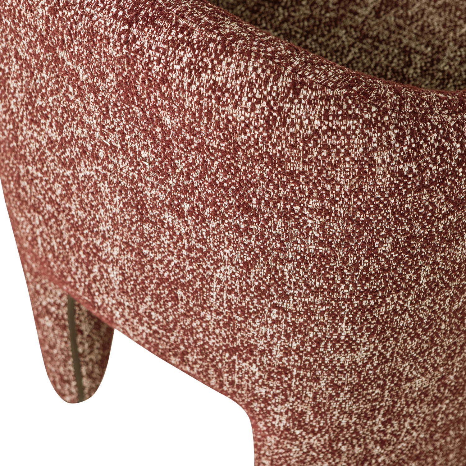 CORDO ESSZIMMERSTUHL MIT RADERN ROSTBRAUN MELANGE [fsc] 377800-R – Bild 7