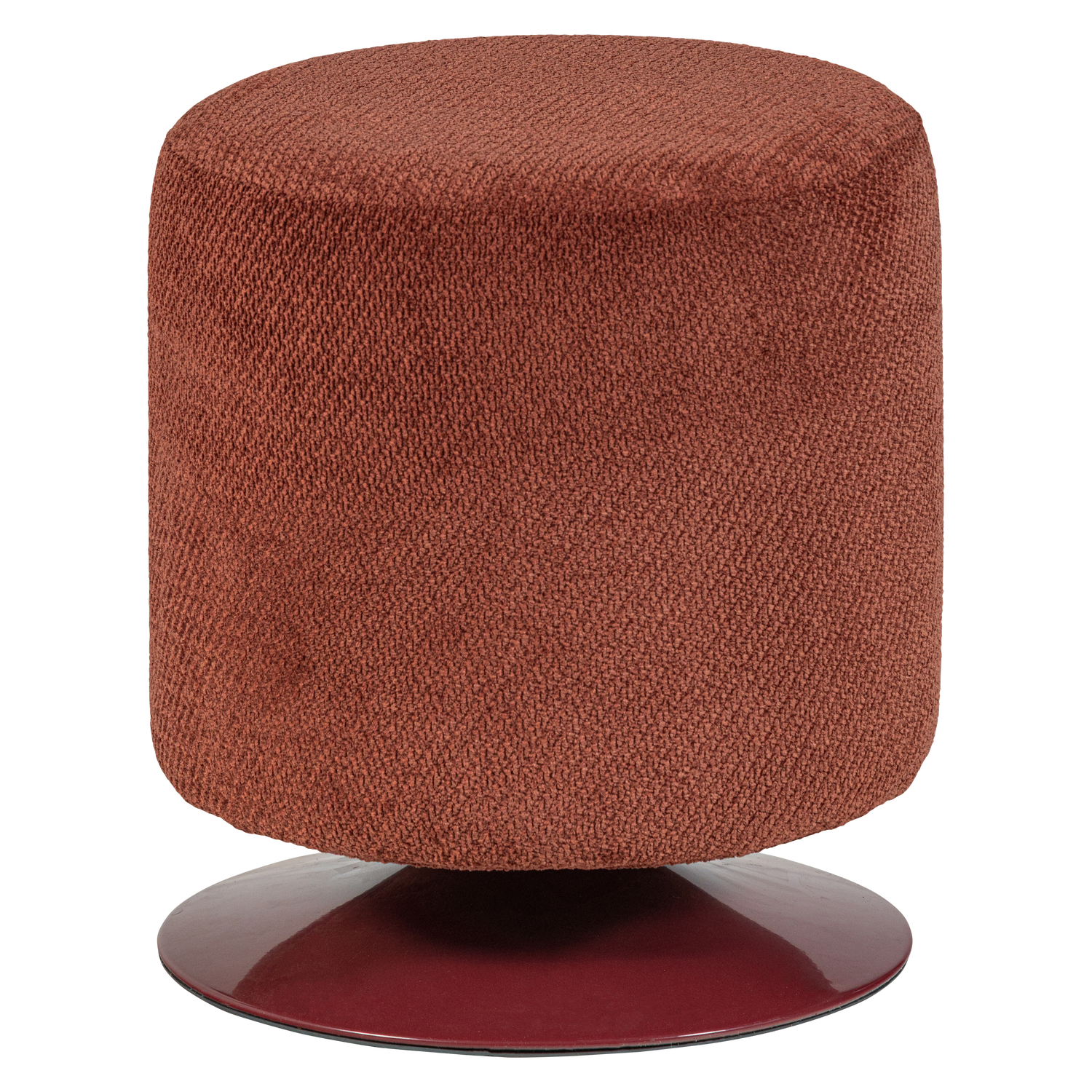 ISLEN HOCKER WITH DREHFUSS BOUCLE BORDEAUXROT 377830-O